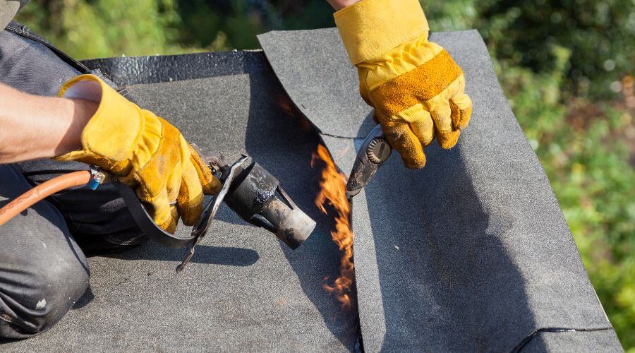 Professional gutter cleaning in Montfort, WI